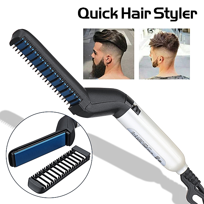 Men's Beard Hair Brush Quick Hair Styler Comb | Yalaho Market